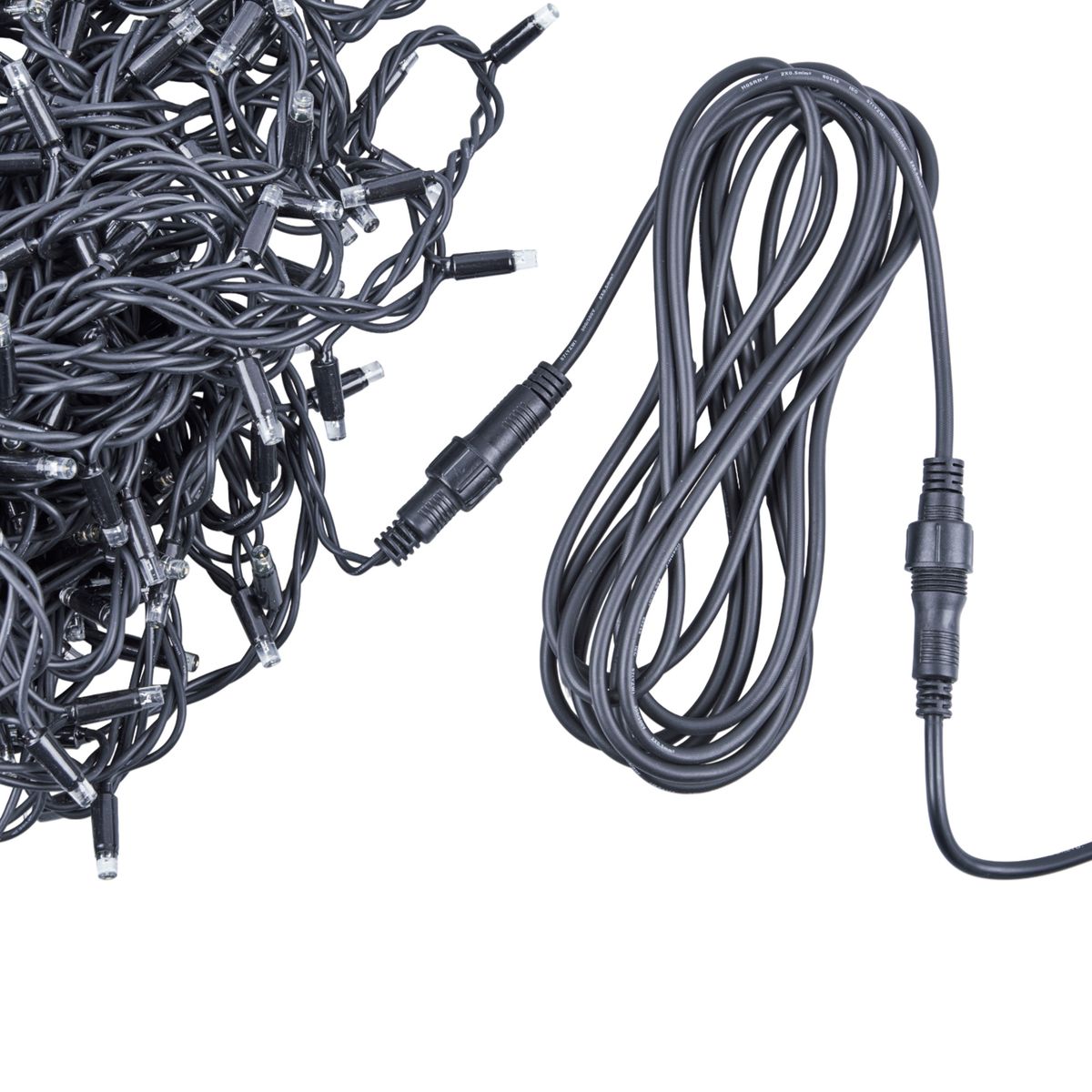 фото удлинитель для гирлянд uniel ucx-f90 e/5m/bk ul-00013227 | 220svet.ru