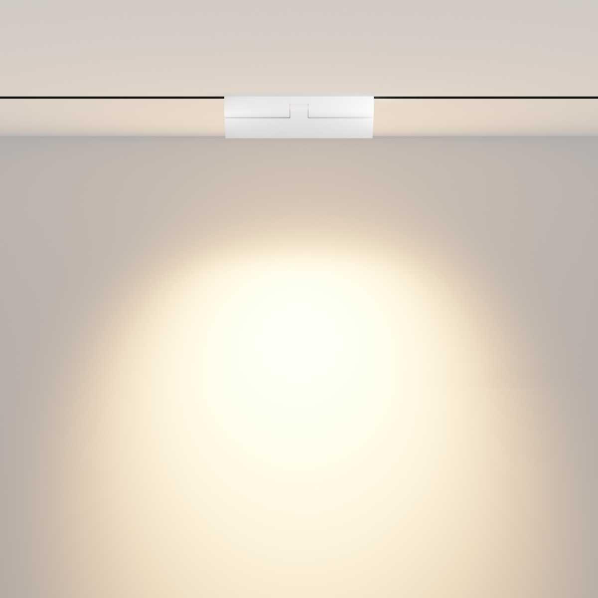 фото трековый светодиодный светильник maytoni technica tr033-4-12w3k-m-ds-w | 220svet.ru