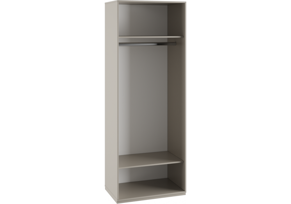 фото шкаф двустворчатый woodville ника бежевый мат-05 / кашемир 593591 | 220svet.ru