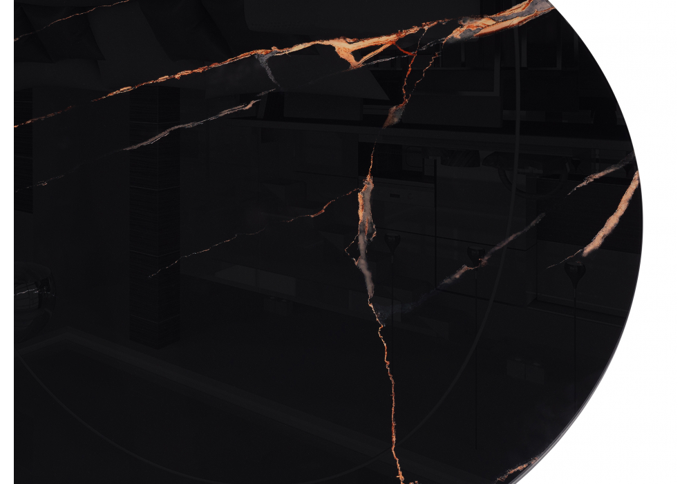 фото журнальный стол woodville роб d-700 обсидиан / черный 553552 | 220svet.ru