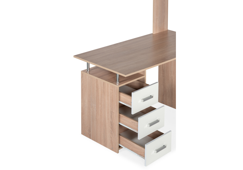 фото компьютерный стол woodville кс15 правый дуб сонома 328694 | 220svet.ru