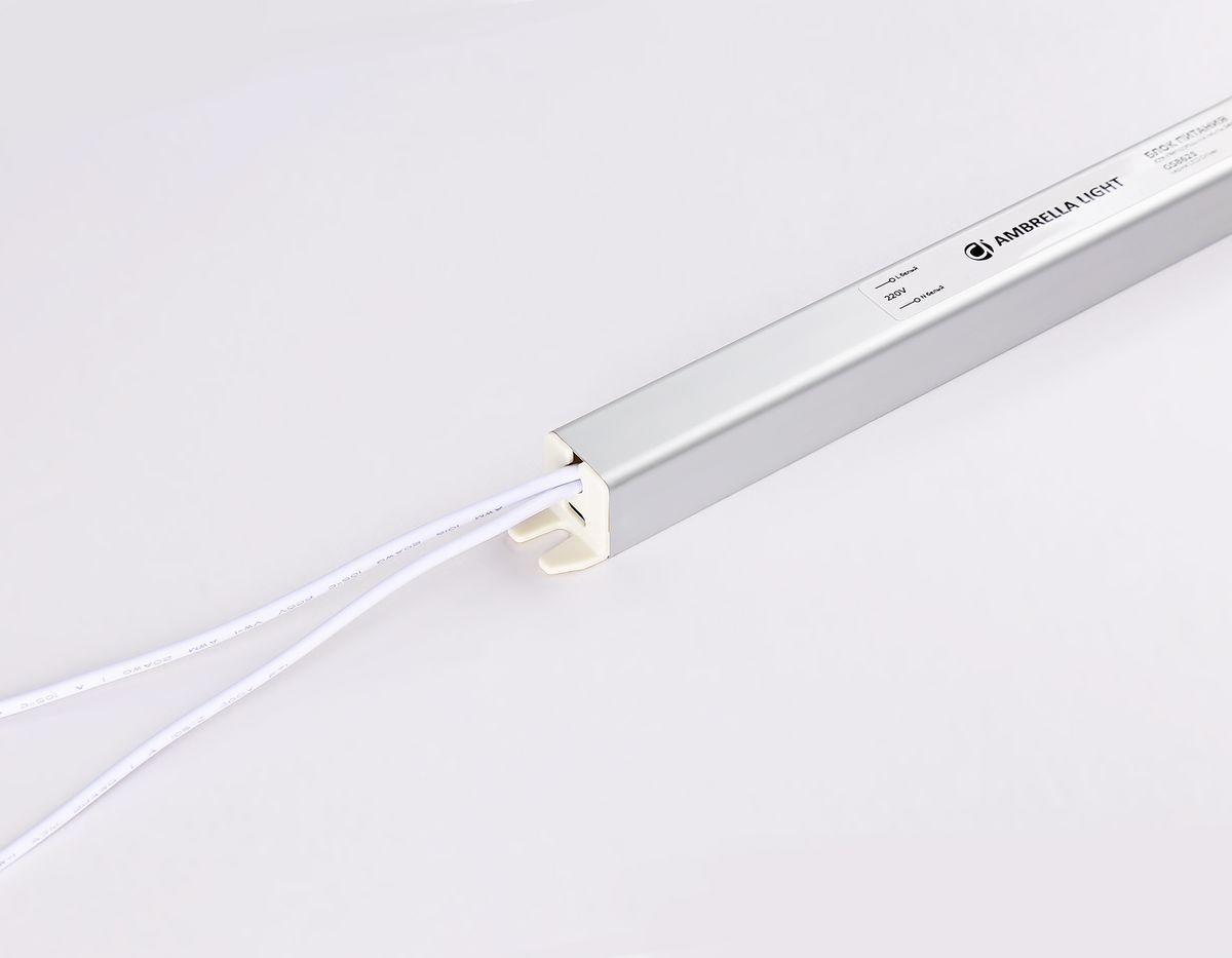 фото блок питания ультратонкий для светодиодной ленты ambrella light illumination led driver 24v 60w ip20 2,5a gs8625 | 220svet.ru