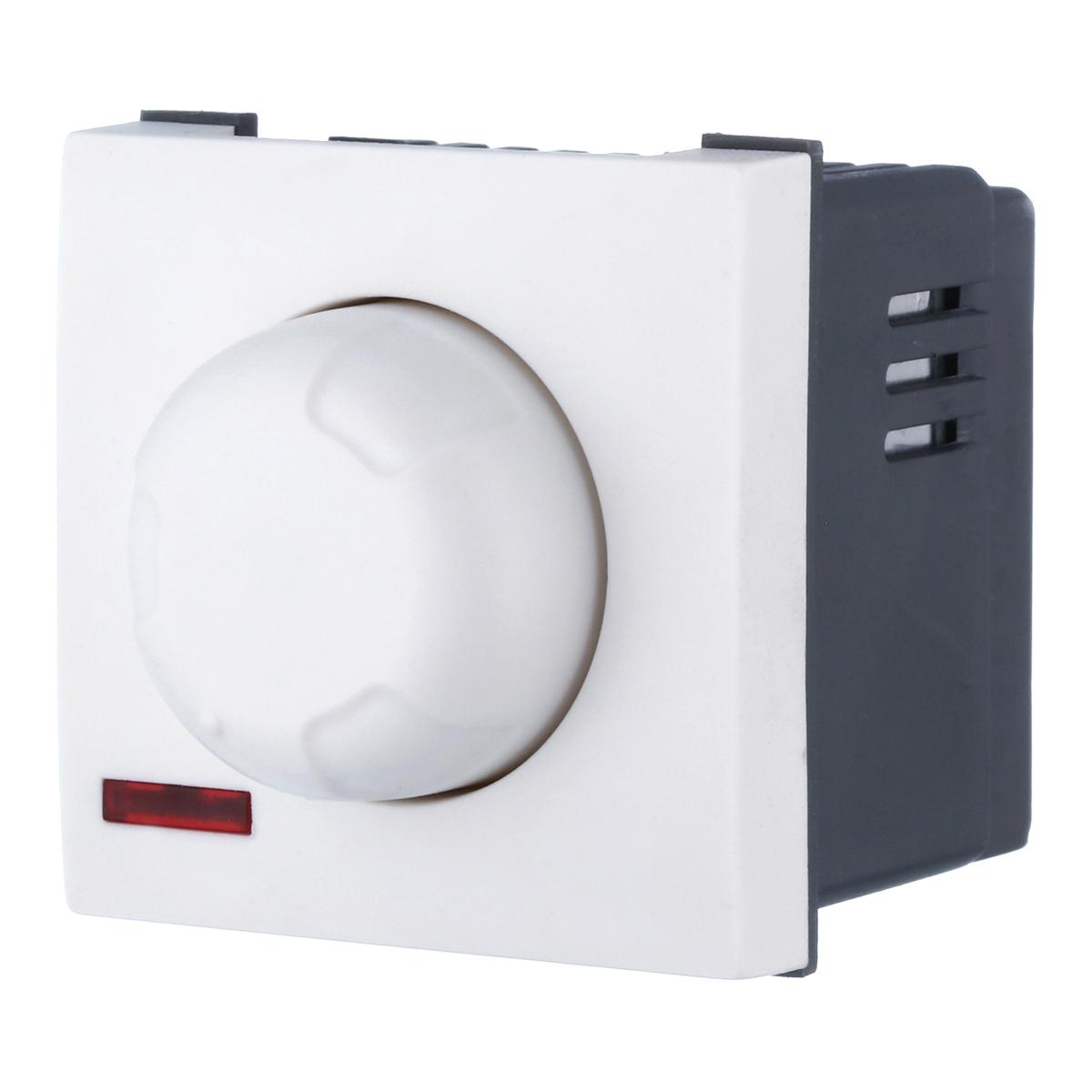 фото светорегулятор lk studio поворотный нажимной 600 вт (белый) lk45 857204-1 | 220svet.ru