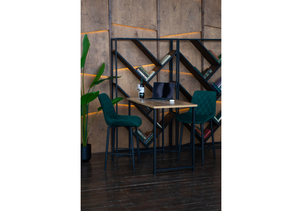 фото стол woodville дилан лофт 120х60х90 дуб вотан 513976 | 220svet.ru