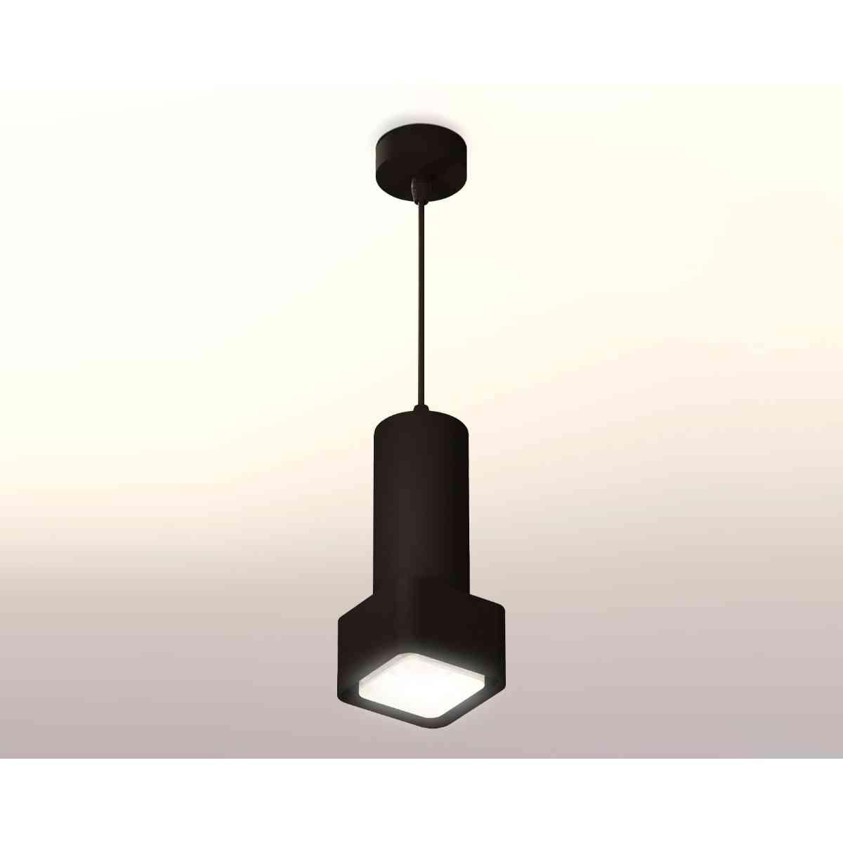 фото комплект подвесного светильника ambrella light techno spot xp7833001 sbk/fr черный песок/белый матовый (a2311, c7443, a2011, c7833, n7755) | 220svet.ru