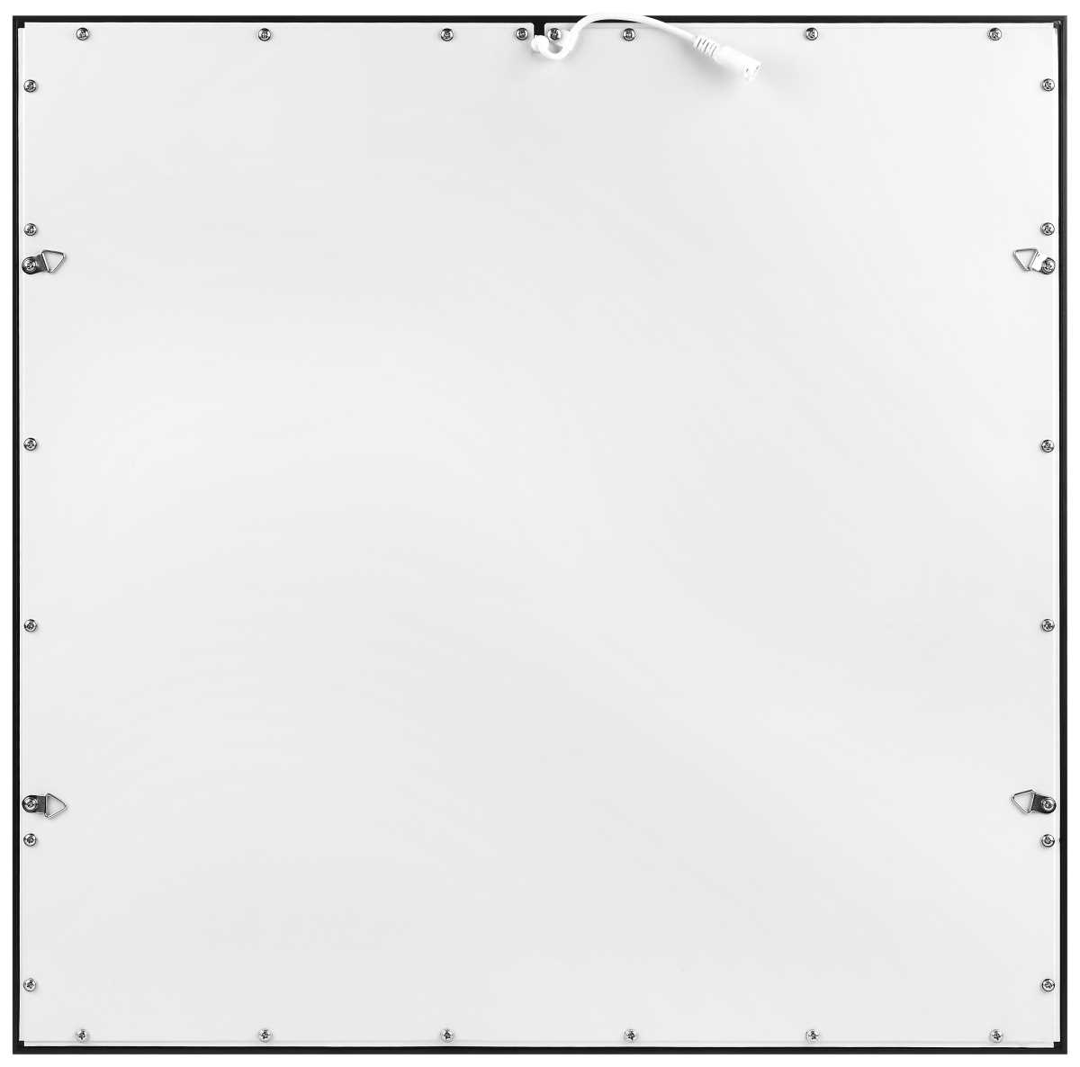 фото светодиодная панель эра грильято spl-540-b-65k-040 40вт 6500к 588x588x8 черная без драйвера с ушками ультратонкая б0063061 | 220svet.ru