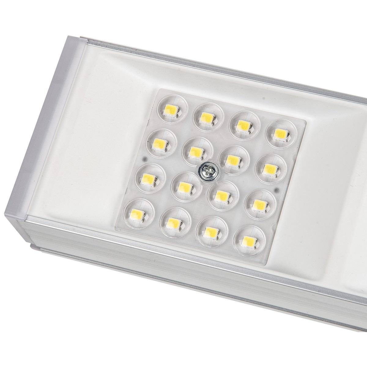 фото линейный светодиодный светильник uniel ulo-el120b-100w/6500k/k silver linkable ul-00010694 | 220svet.ru