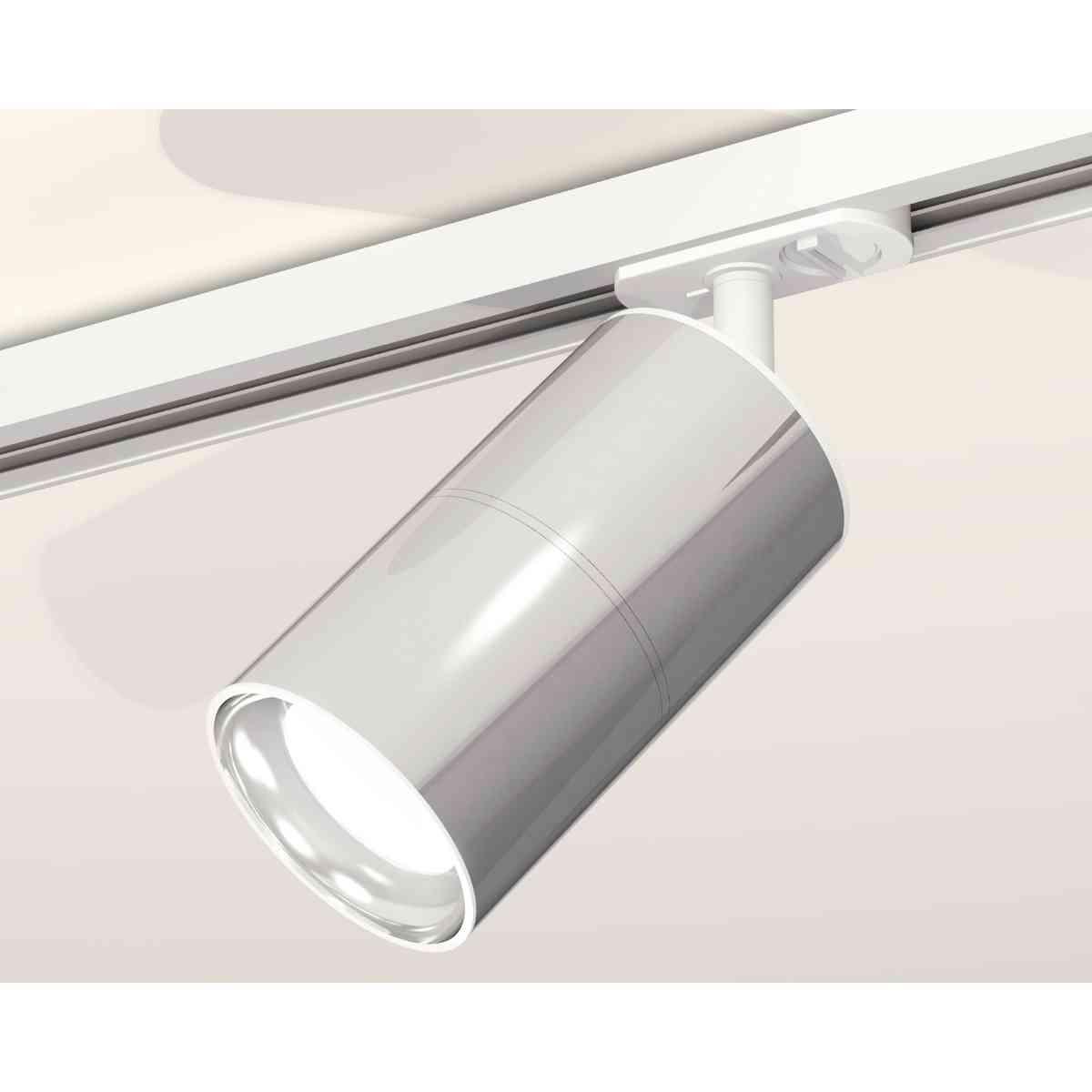 фото комплект трекового светильника ambrella light xt7405001 psl/swh серебро полированное/белый песок (a2536, c7405, a2070, c7405, n7022) | 220svet.ru