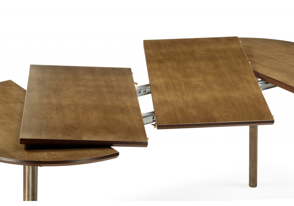 фото стол деревянный раскладной woodville турин орех 619691 | 220svet.ru