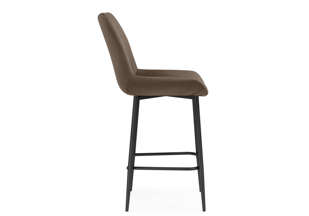 фото барный стул woodville седа коричневый / черный 632623 | 220svet.ru