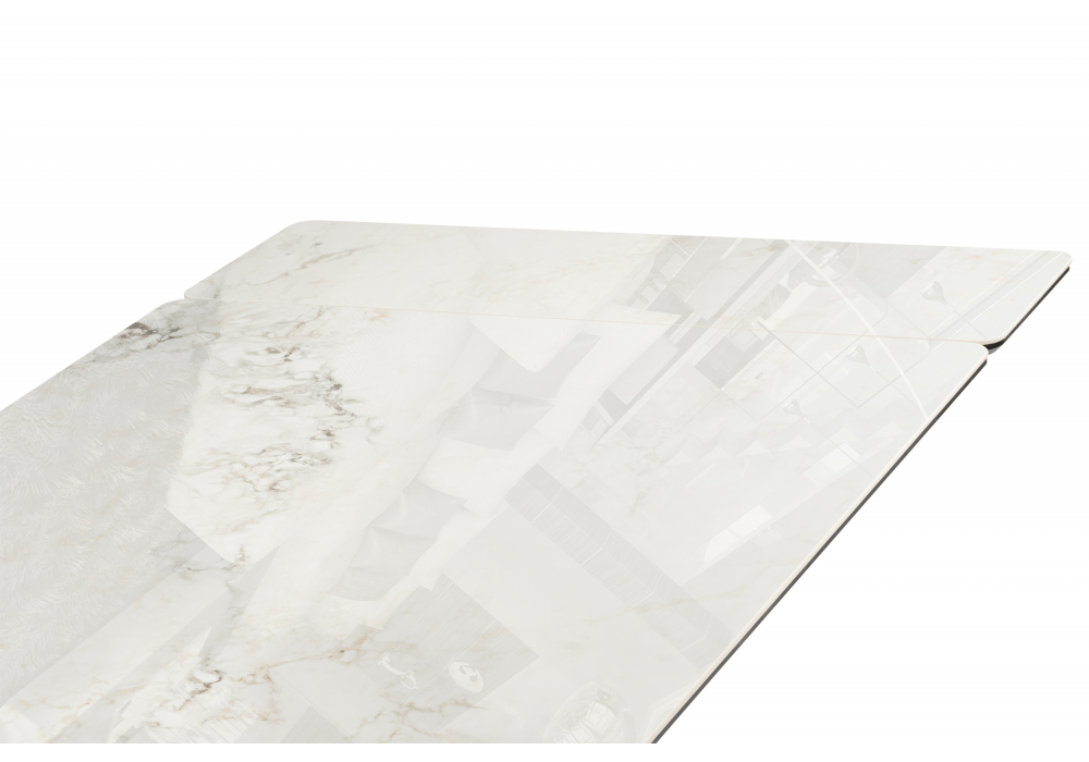 фото керамический стол керамический woodville монерон 200x100 brecha crema elegance / дуб монтана 621193 | 220svet.ru