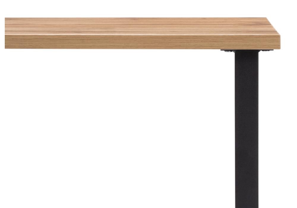 фото стол woodville дилан лофт 120х40х90 дуб вотан 513974 | 220svet.ru