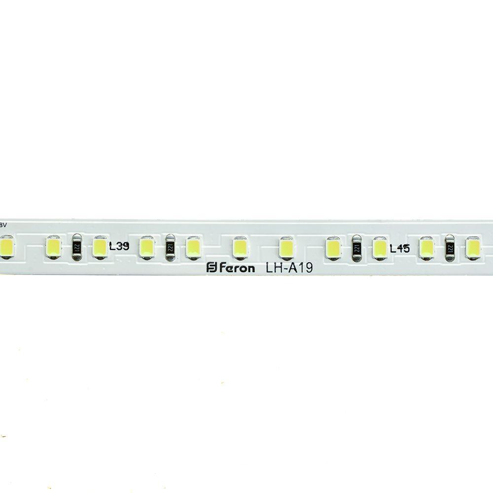фото светодиодная лента feron 8w/m 120led/m 2835smd холодный белый 40m ls420 48793 | 220svet.ru