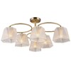 Миниатюра фото потолочная люстра omnilux rapallo oml-65017-06 | 220svet.ru