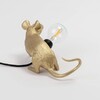Миниатюра фото настольная лампа mouse lamp sitting gold usb seletti 15231 | 220svet.ru