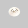 Миниатюра фото встраиваемый точечный светодиодный светильник maytoni round dl058-12w3k-trs-w | 220svet.ru