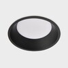 Миниатюра фото встраиваемый светодиодный светильник italline it06-6013 black 4000k | 220svet.ru