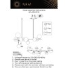 Миниатюра фото подвесная люстра aployt feliche apl.334.03.10 | 220svet.ru