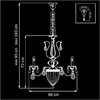 Миниатюра фото подвесная люстра lightstar schon 790112 | 220svet.ru