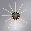 Миниатюра фото потолочная светодиодная люстра arte lamp fernando a2199pl-6bk | 220svet.ru