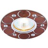 Миниатюра фото встраиваемый светильник ambrella light alum a808 al/br | 220svet.ru