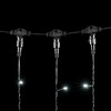 Миниатюра фото гирлянда занавес 2 x 2 м белый 220в, 400 led, провод черный пвх, ip54 ltc pcl402-11-2w | 220svet.ru
