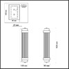 Миниатюра фото настенный светильник odeon light lordi 4822/2w | 220svet.ru