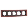 Миниатюра фото рамка 5-постовая mono electric style черешня 107-500000-164 | 220svet.ru