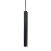 Миниатюра фото подвесной светодиодный светильник ideal lux ultrathin d040 square nero | 220svet.ru
