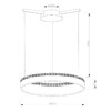 Миниатюра фото подвесной светодиодный светильник moderli via v1723-pl | 220svet.ru
