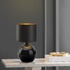 Миниатюра фото настольная лампа с абажуром tk lighting palla 5068 | 220svet.ru