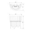 Миниатюра фото настенный светильник eurosvet amantea 10122/2 хром/прозрачный хрусталь strotskis | 220svet.ru