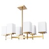 Миниатюра фото подвесная люстра divinare fawaris 4504/17 lm-8 | 220svet.ru