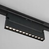 Миниатюра фото трековый однофазный светодиодный светильник elektrostandard garda 85018/01 черный a057442 | 220svet.ru