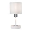 Миниатюра фото настольная лампа escada denver 1109/1 white/silver | 220svet.ru