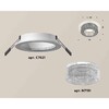 Миниатюра фото комплект встраиваемого светильника ambrella light techno spot xc7621020 swh/cl белый песок/прозрачный (c7621, n7191) | 220svet.ru