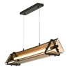 Миниатюра фото подвесной светодиодный светильник lussole loft carrollton lsp-7023 | 220svet.ru