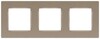 Миниатюра фото рамка для розеток и выключателей эра серия 12 12-5203-04 на 3 поста, классик, шампань б0067783 | 220svet.ru