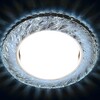 Миниатюра фото встраиваемый светодиодный светильник ambrella light gx53 led g303 cl/cld | 220svet.ru