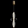Миниатюра фото подвесной светодиодный светильник crystal lux quasar sp14w led transparent | 220svet.ru
