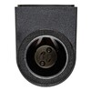 Миниатюра фото уличный настенный светильник uniel uul-p51a 6w/gu10 ip65 black ul-00010510 | 220svet.ru