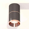 Миниатюра фото комплект накладного светильника ambrella light techno spot xs7403101 dch/ppg черный хром/золото розовое полированное (c7403, a2073, c7403, n7035) | 220svet.ru
