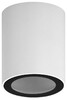Миниатюра фото накладной светильник эра ol48 wh/bk mr16 gu10 ip44 черный белый б0059799 | 220svet.ru