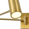 Миниатюра фото бра escada stigma 10282/1led brass | 220svet.ru