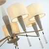 Миниатюра фото подвесная люстра odeon light exclusive latte 5403/7 | 220svet.ru