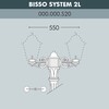 Миниатюра фото консоль для паркового фонаря fumagalli bisso sys 2l  000.000.s20.a0 | 220svet.ru
