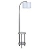 Миниатюра фото торшер arte lamp combo a4055pn-1bk | 220svet.ru