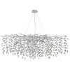 Миниатюра фото подвесная люстра odeon light delica 4970/14 серебристый | 220svet.ru