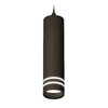 Миниатюра фото комплект подвесного светильника ambrella light techno spot xp6356003 sbk/fr черный песок/белый матовый (a2302,c6356,n6236) | 220svet.ru