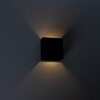 Миниатюра фото уличный настенный светодиодный светильник arte lamp algol a1445al-1bk | 220svet.ru